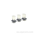 Conector de cabezal de clavija de paso de 4,2 mm recto 6P